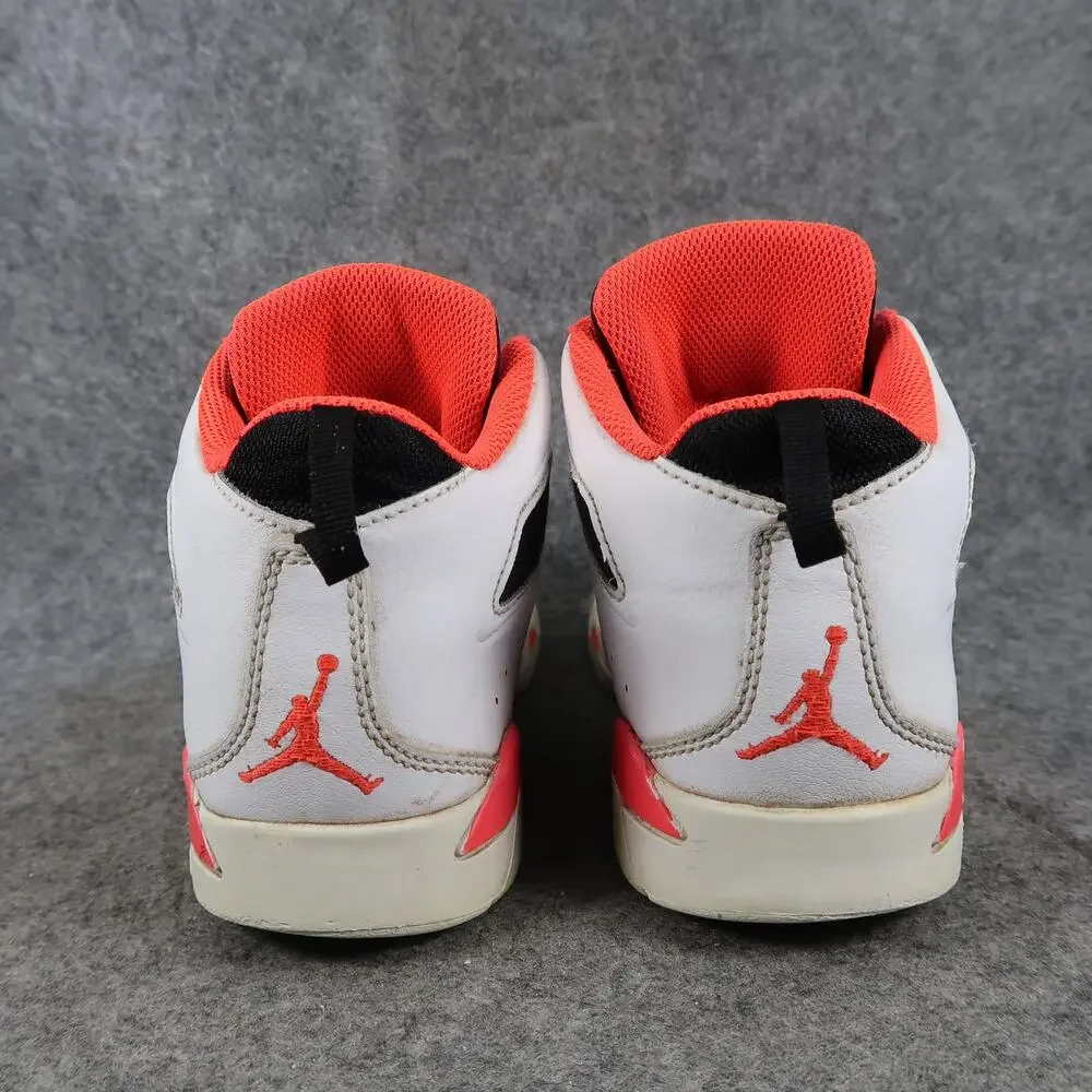 Nike Shoes Youth Air Jordan Flight Club 91 3Y Sneakers Basketball High Top White - Picture 5 of 15